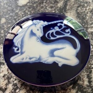 Vintage Takahashi San Francisco Unicorn Trinket Dish